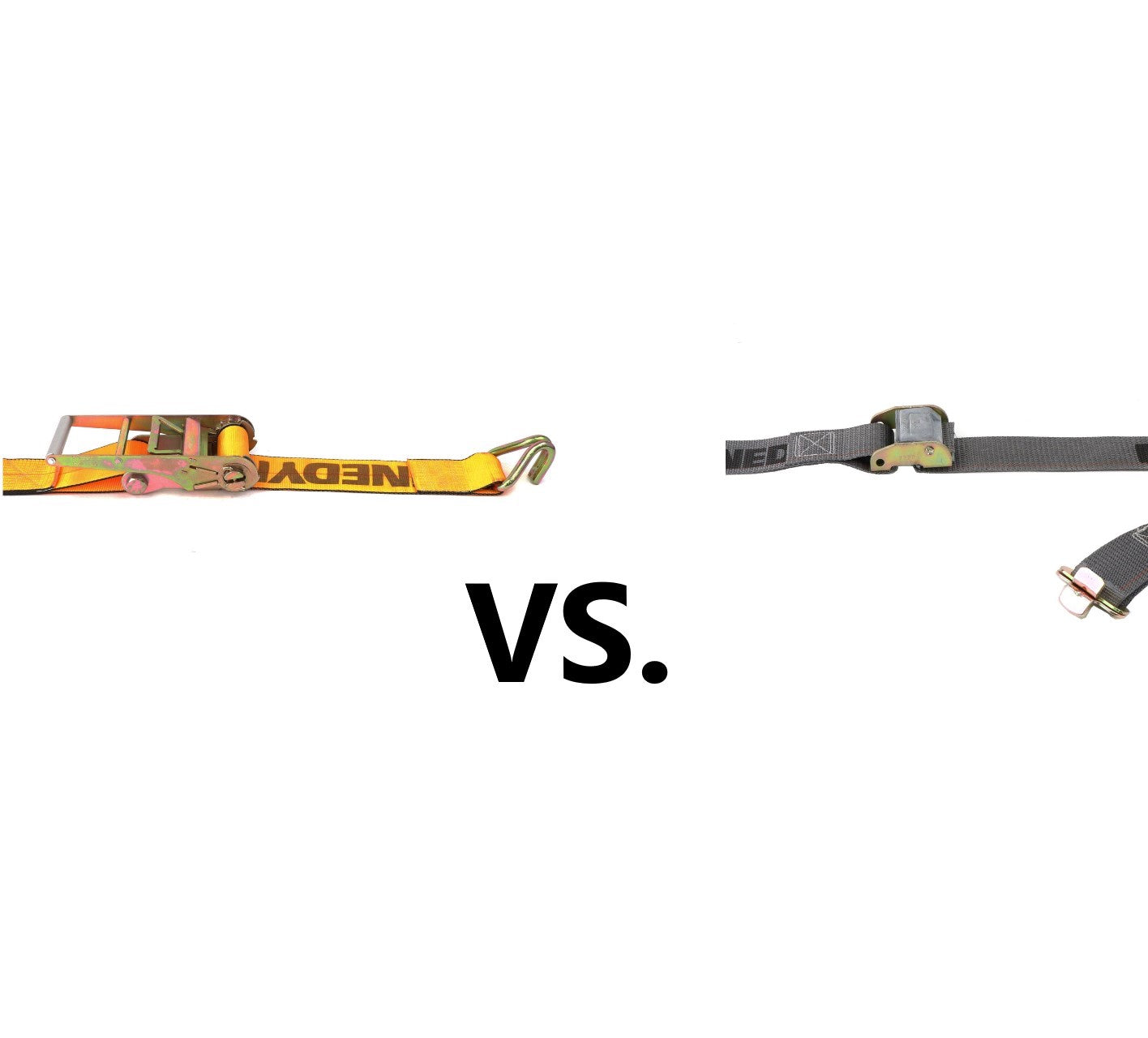 What is the difference between a Ratchet Strap and Cam Buckle?