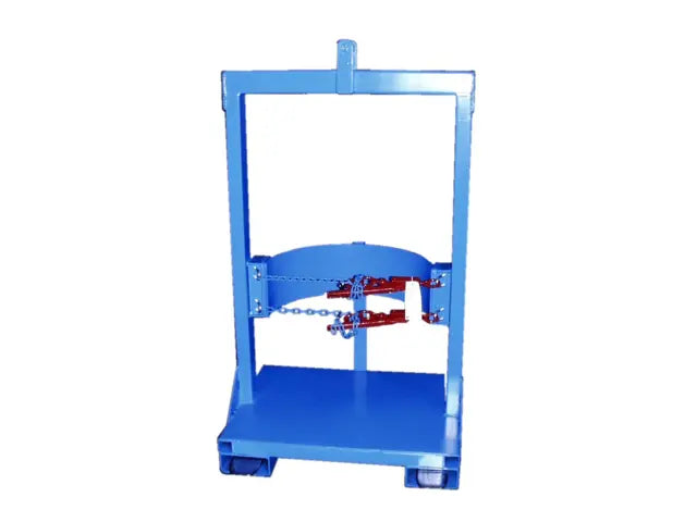 Morse Custom Heavy-Duty Below-Hook Drum Lifter w/ Fork Pockets 2000lbs