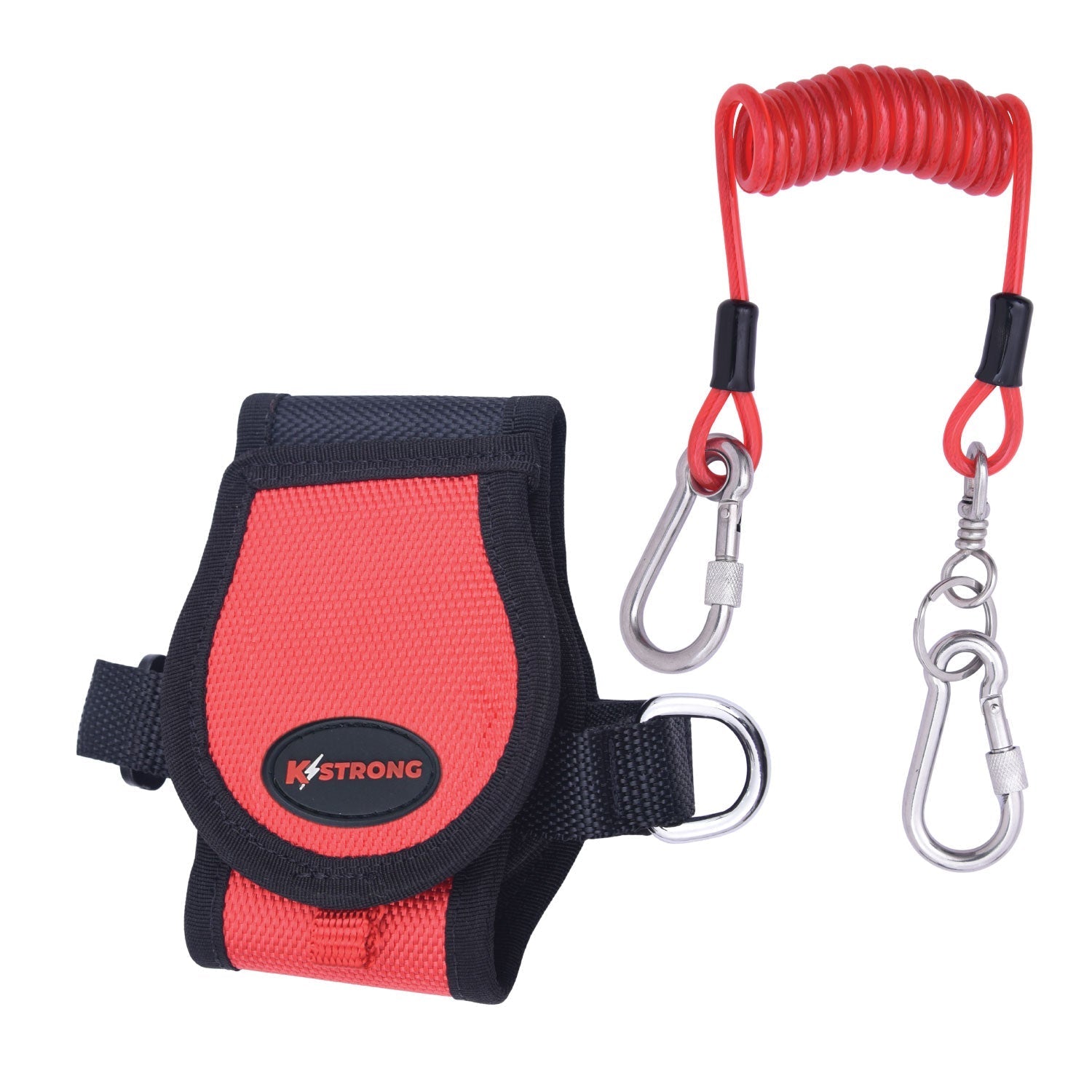 KStrong® Kaptor™ Tape Measure and Coiled Cable Lanyard Kit