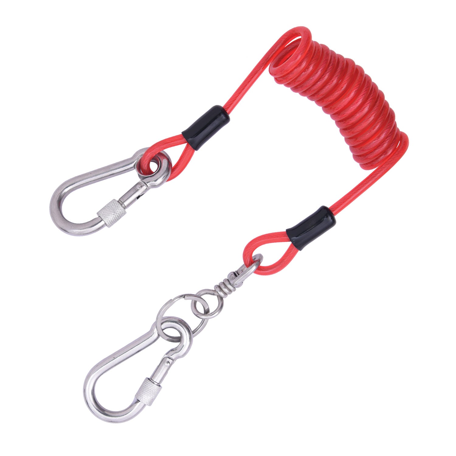 KStrong® Kaptor™ Coiled Cable Lanyard - 2 lbs.