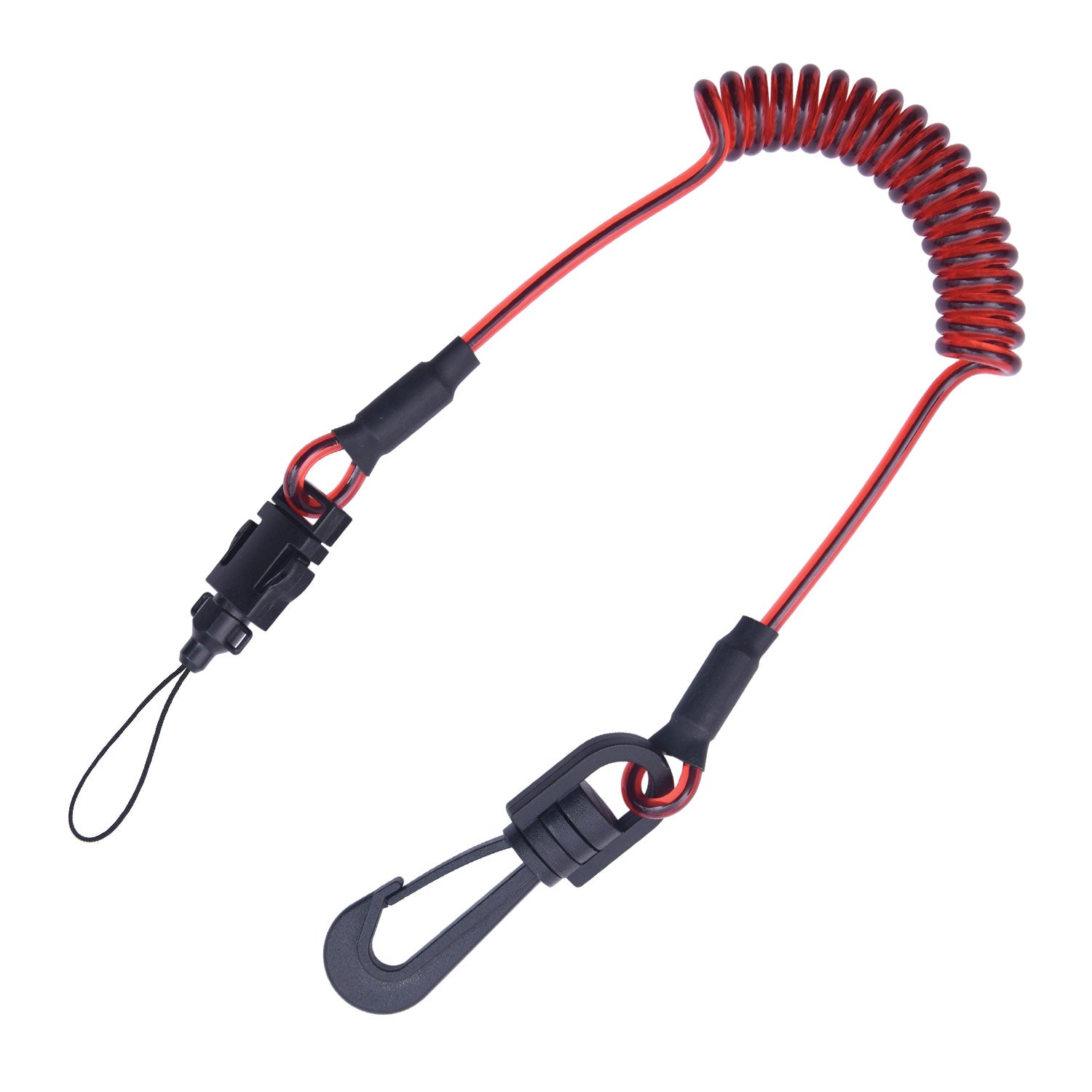 KStrong® Kaptor™ Clip2Loop Coil Tether, 10 Pack