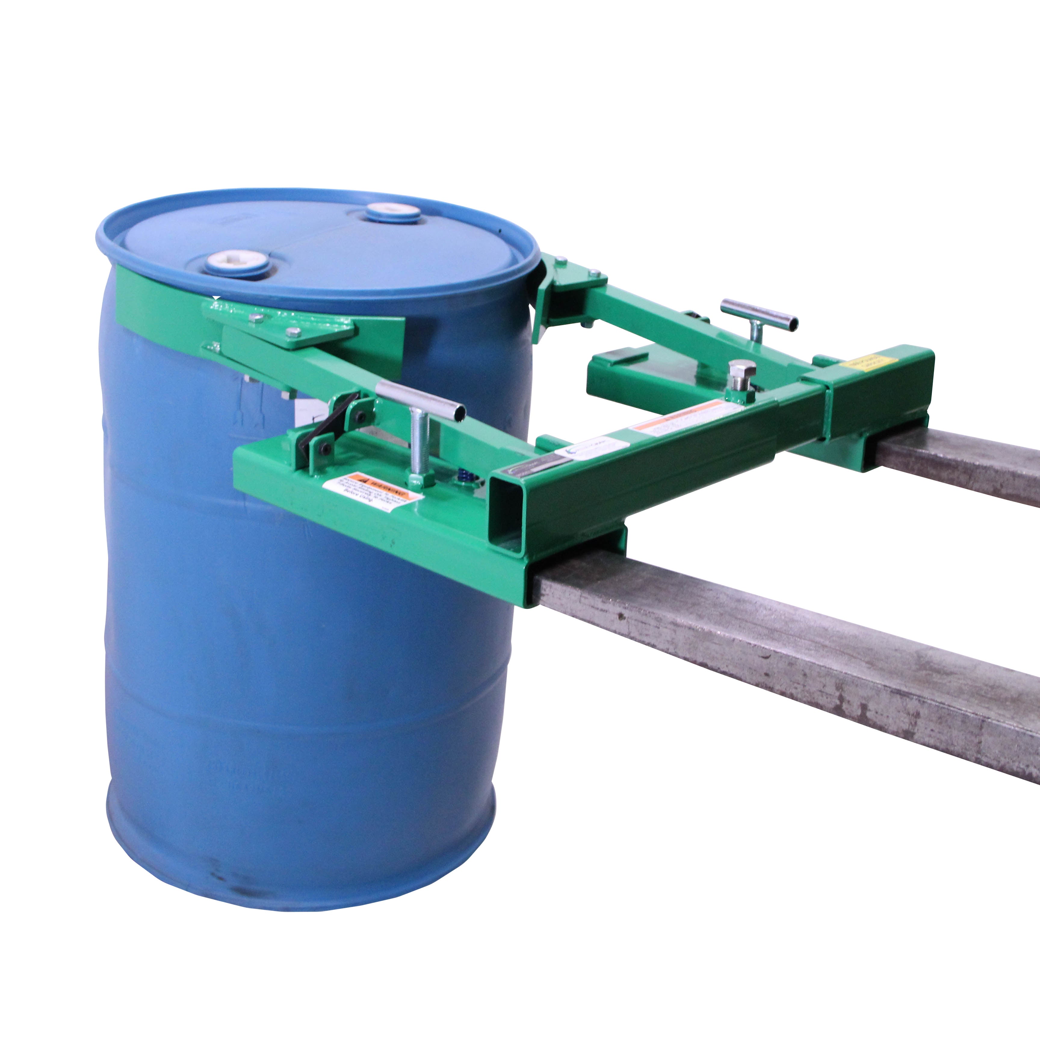 Valley Craft Plastic Drum Grabber Forklift Attachments
