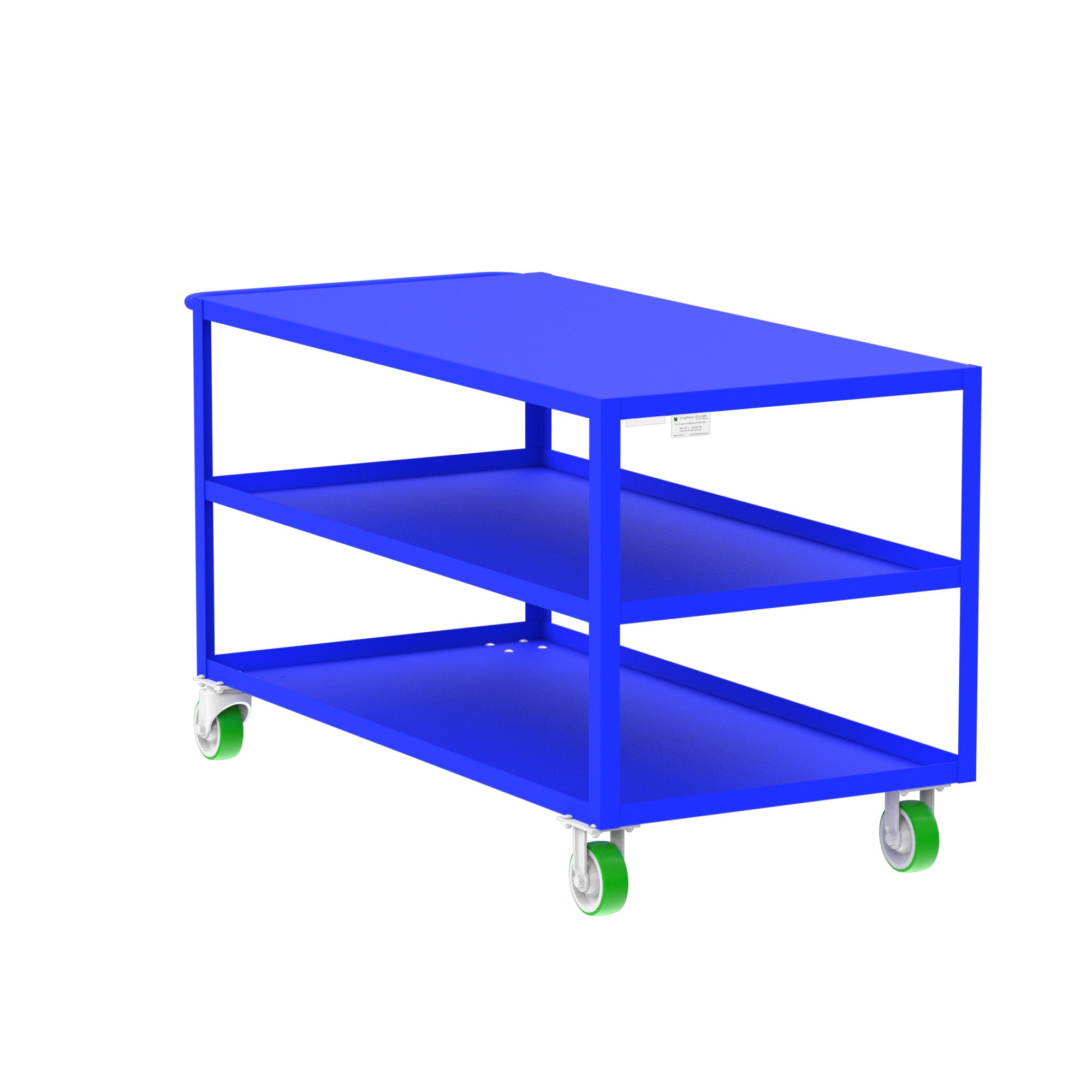 Valley Craft 3-Shelf 12 Gauge Utility Carts