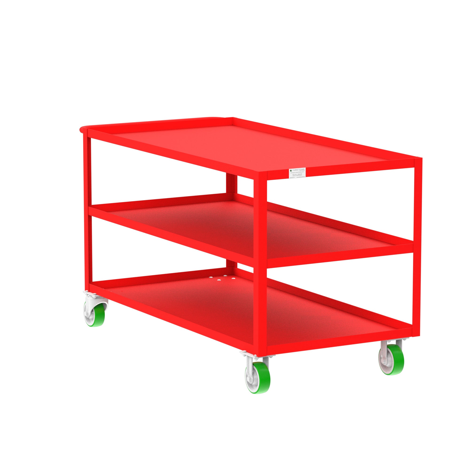 Valley Craft 3-Shelf 12 Gauge Utility Carts