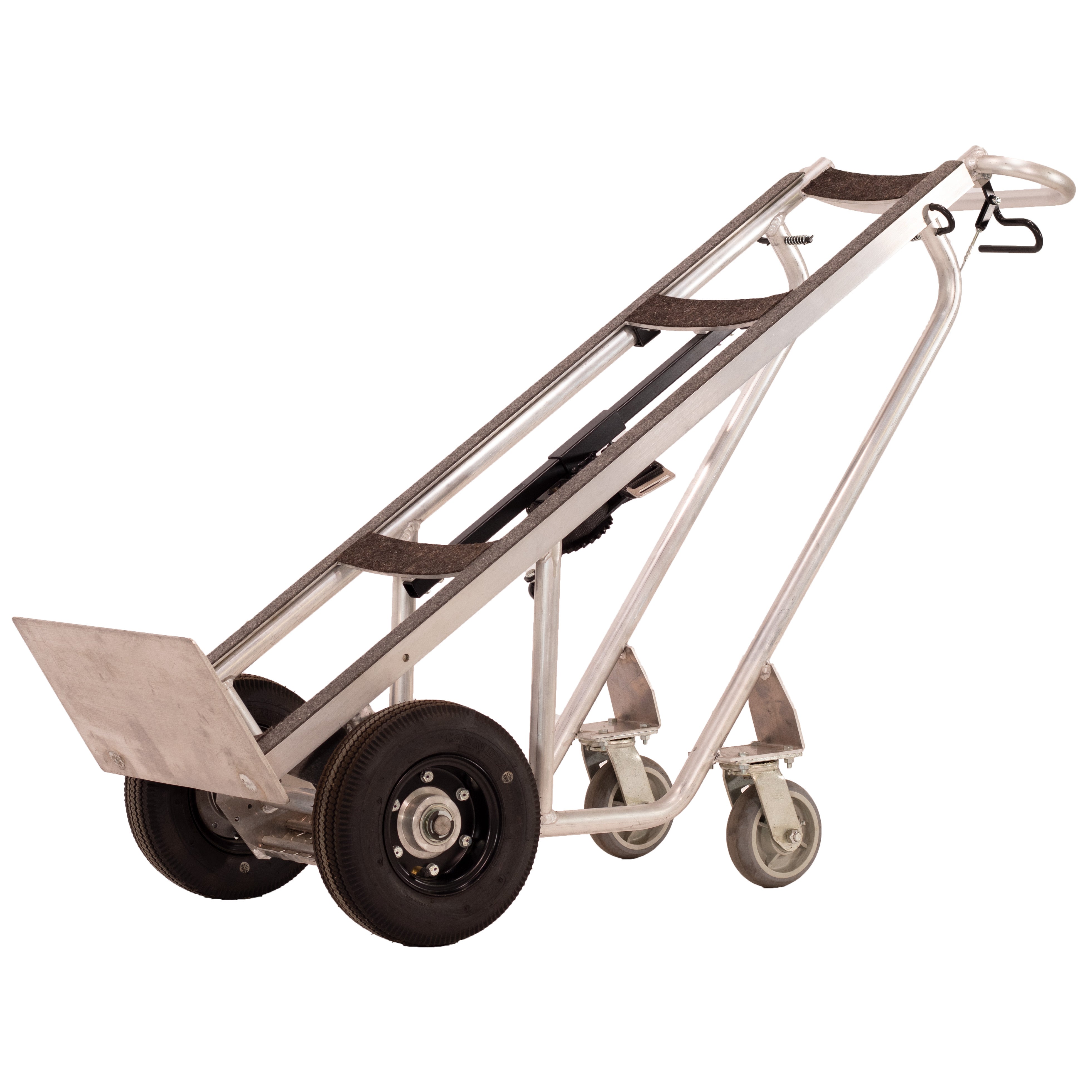 Valley Craft 4-Wheel Deluxe Commercial Hand Trucks with Spring Loaded Frame