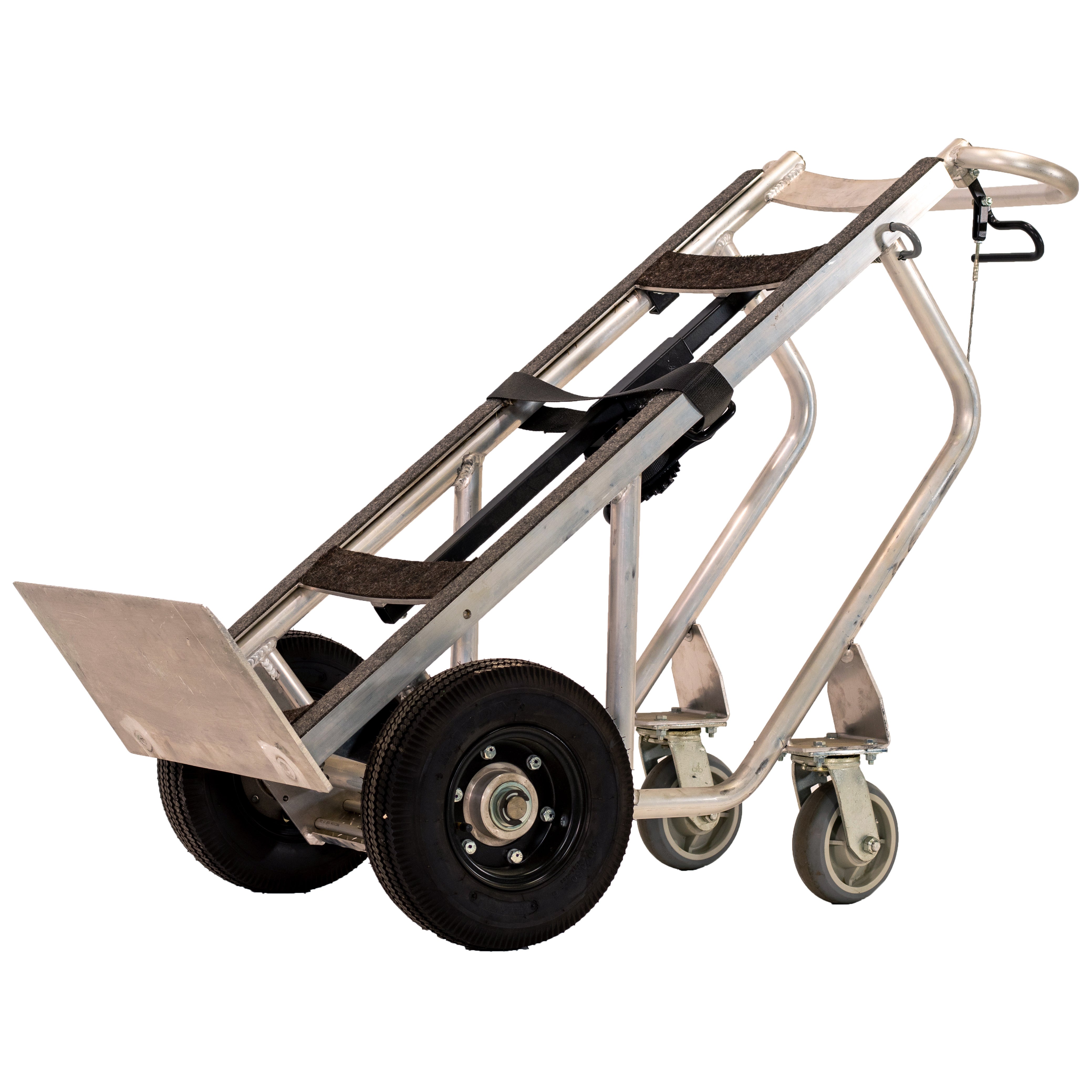 Valley Craft 4-Wheel Deluxe Commercial Hand Trucks with Spring Loaded Frame