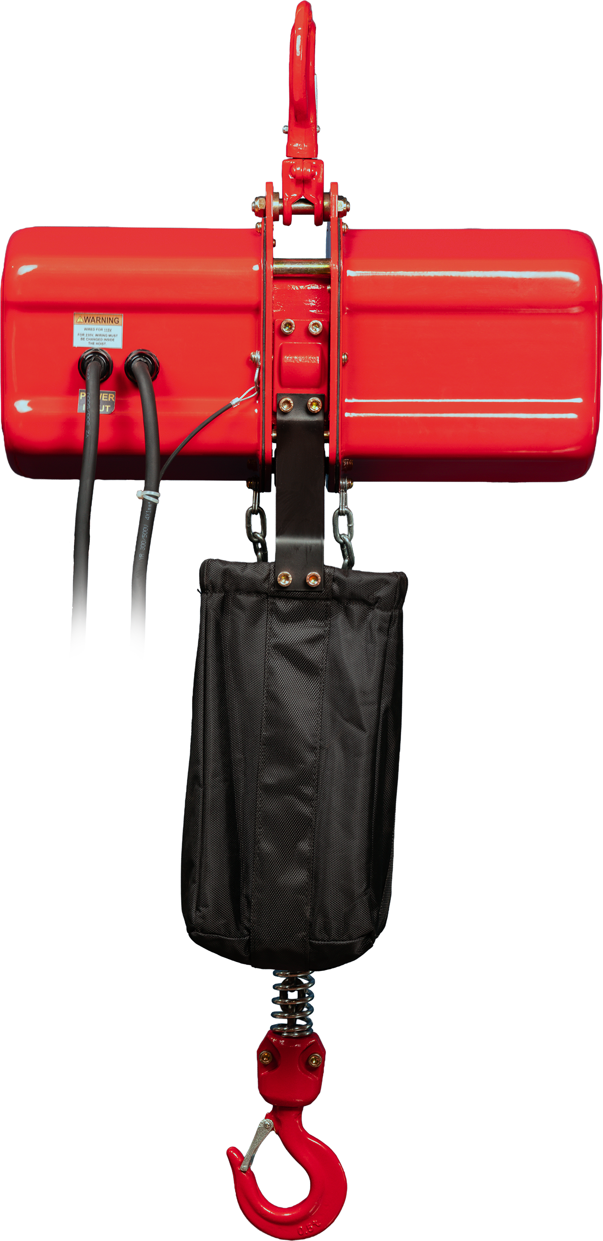 Bison 0.5Ton Single Phase Electric Chain Hoist 115v/230v