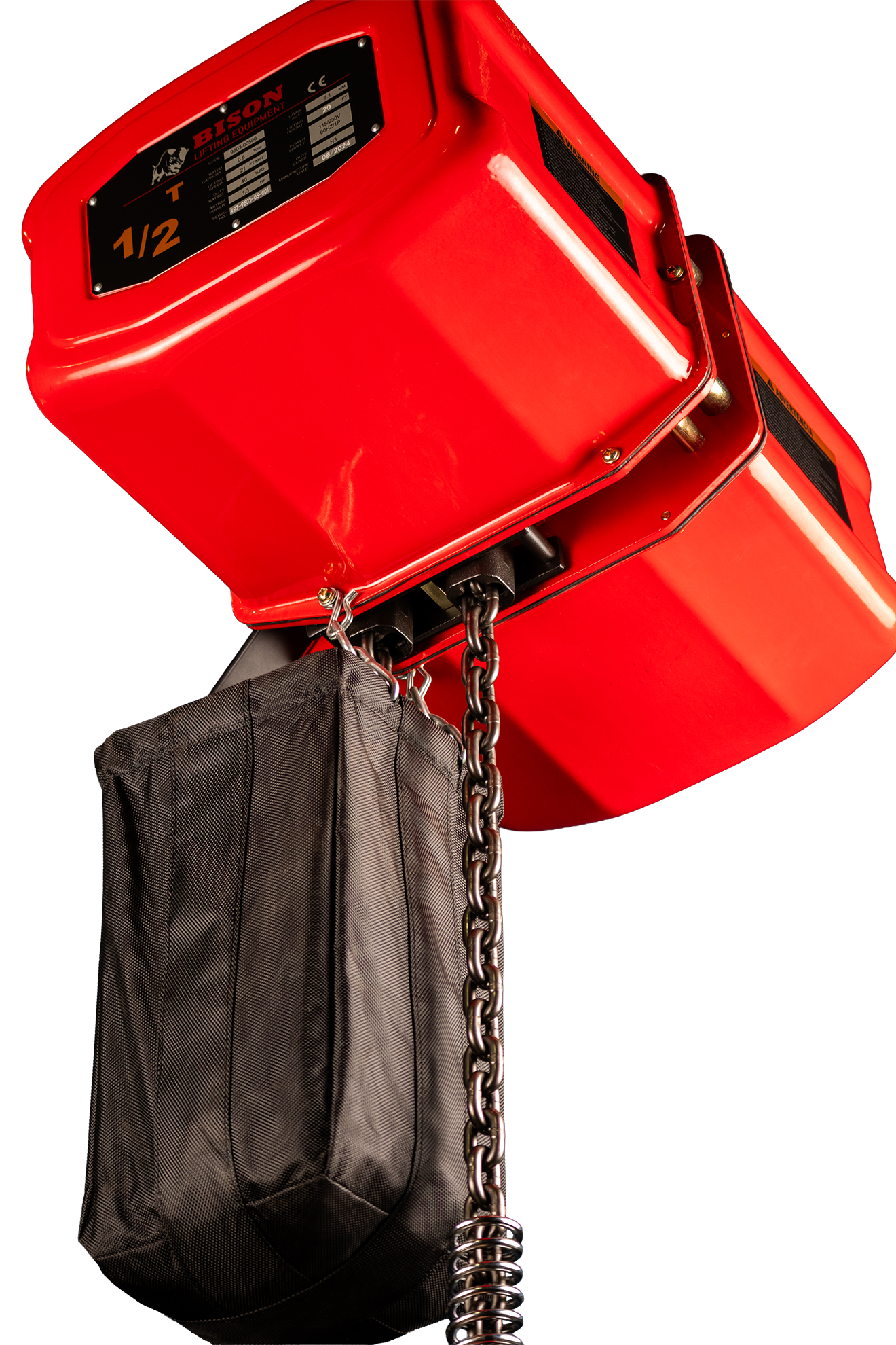 Bison 0.5Ton Single Phase Electric Chain Hoist 115v/230v