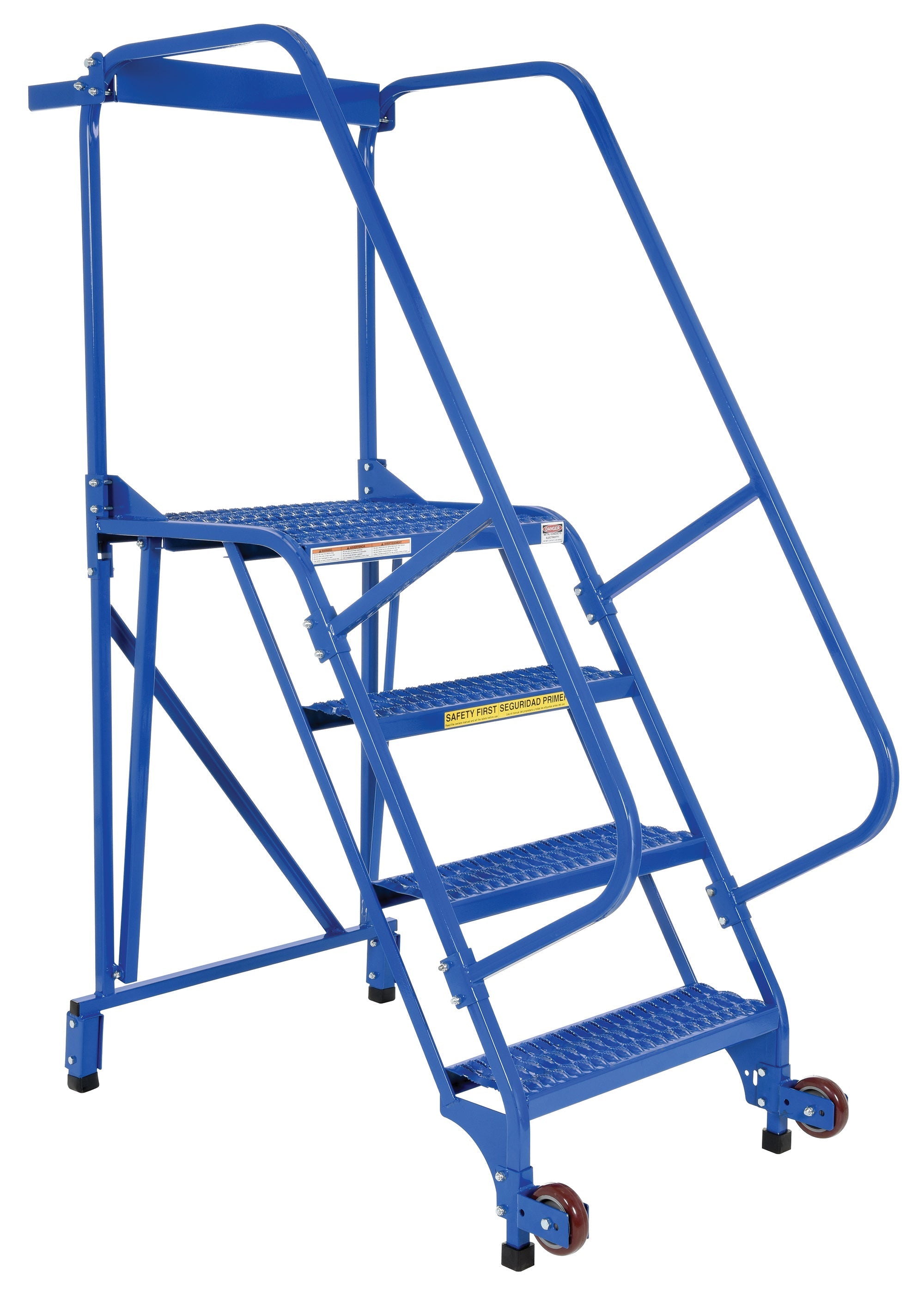Vestil Tip-N-Roll Mobile Straddle Ladders