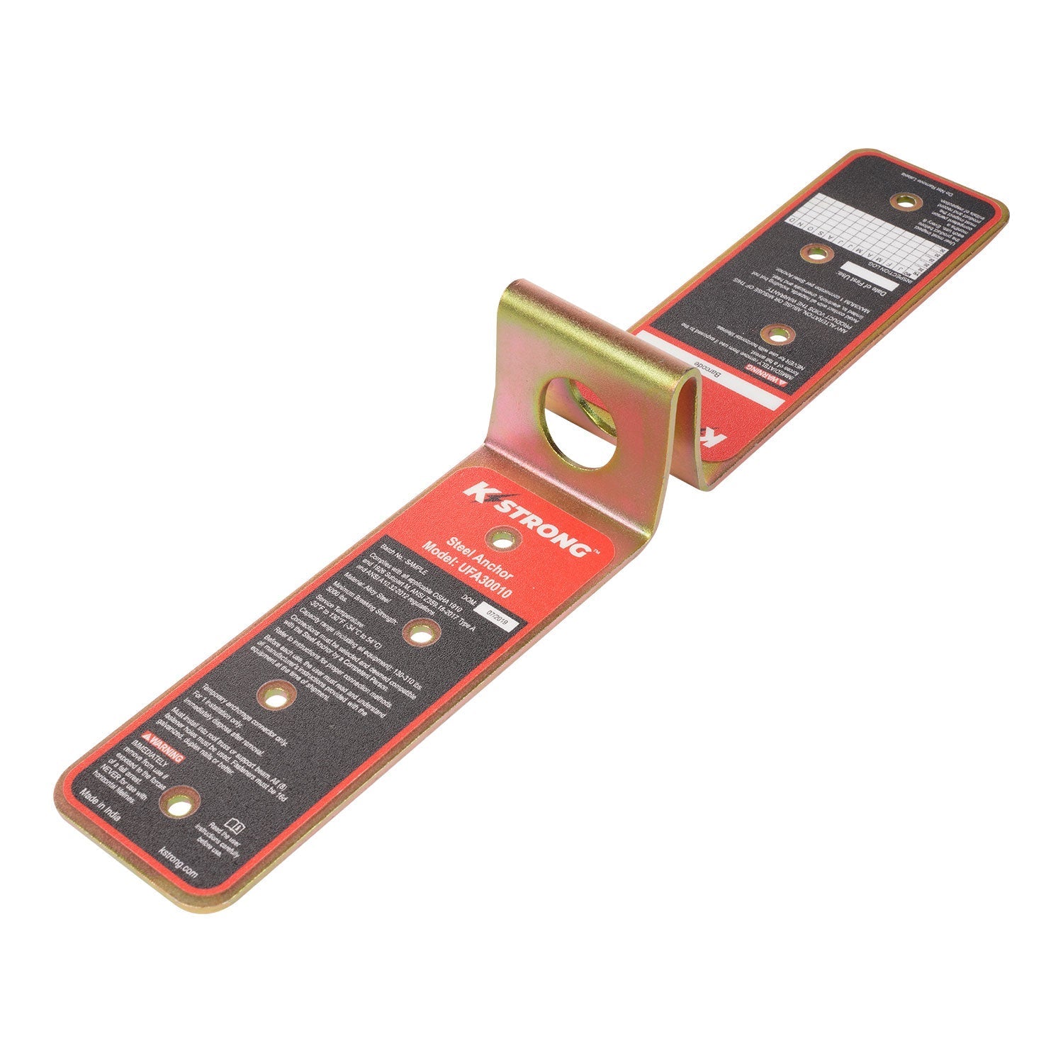 KStrong® Single Use Steel Roof Anchor (ANSI)