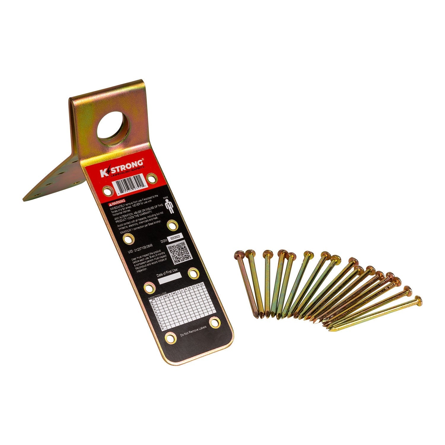 KStrong® Single Use Steel Roof Anchor (ANSI)