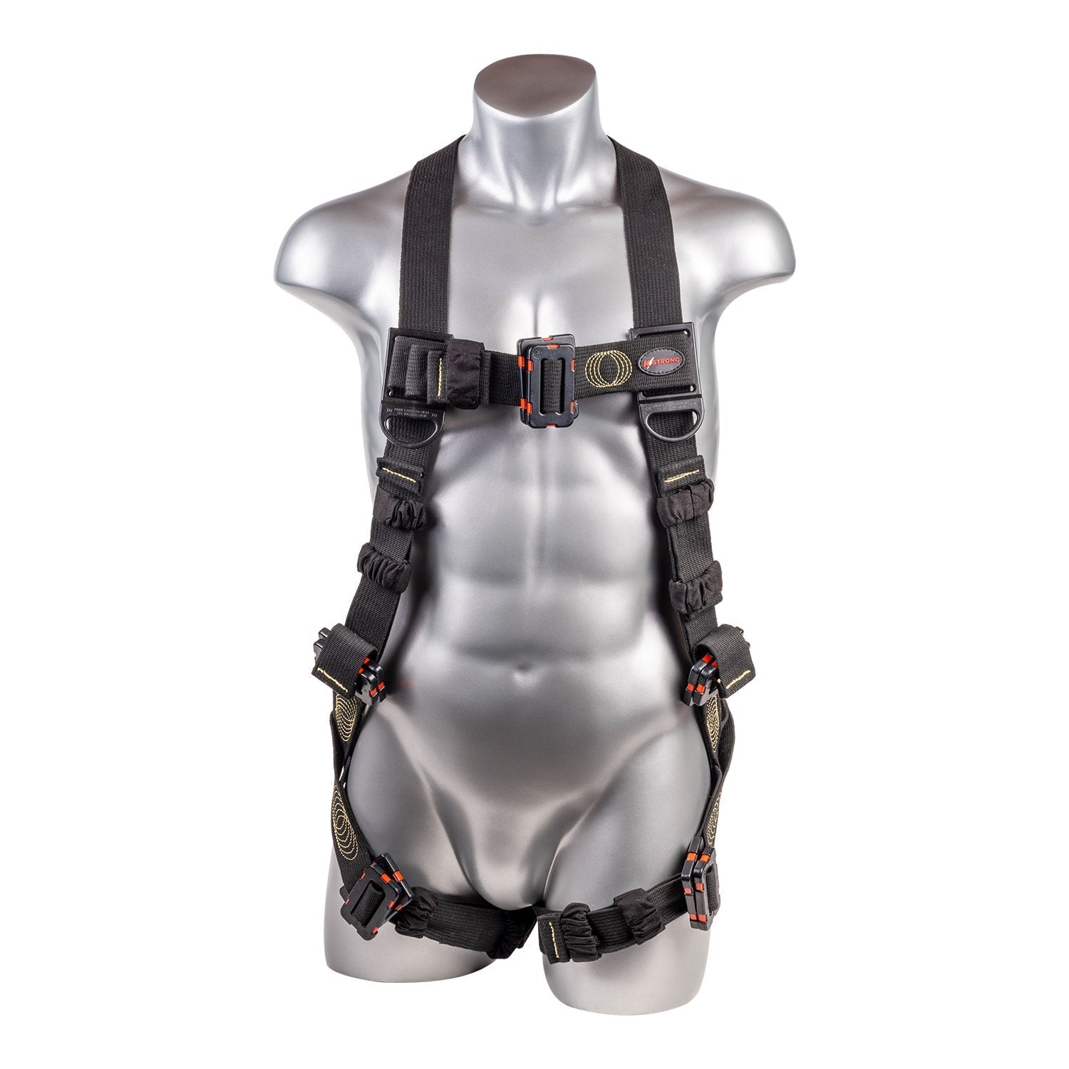 KStrong® Kapture™ Element Arc Flash Rated 5-Point Full Body Harness, Dorsal D-ring, Mating Buckle Legs and Chest (ANSI)
