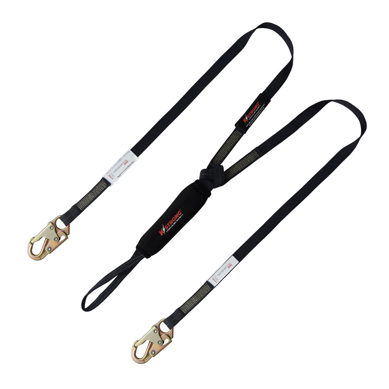 KStrong® 6 ft. Twin Leg 100% Tie-off Arc Flash Rated Shock Absorbing Lanyard  (ANSI)