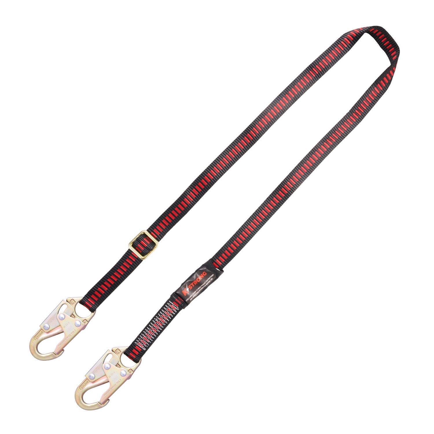 KStrong® 4.5 - 6 ft. Adjustable Work Positioning Lanyard (ANSI)