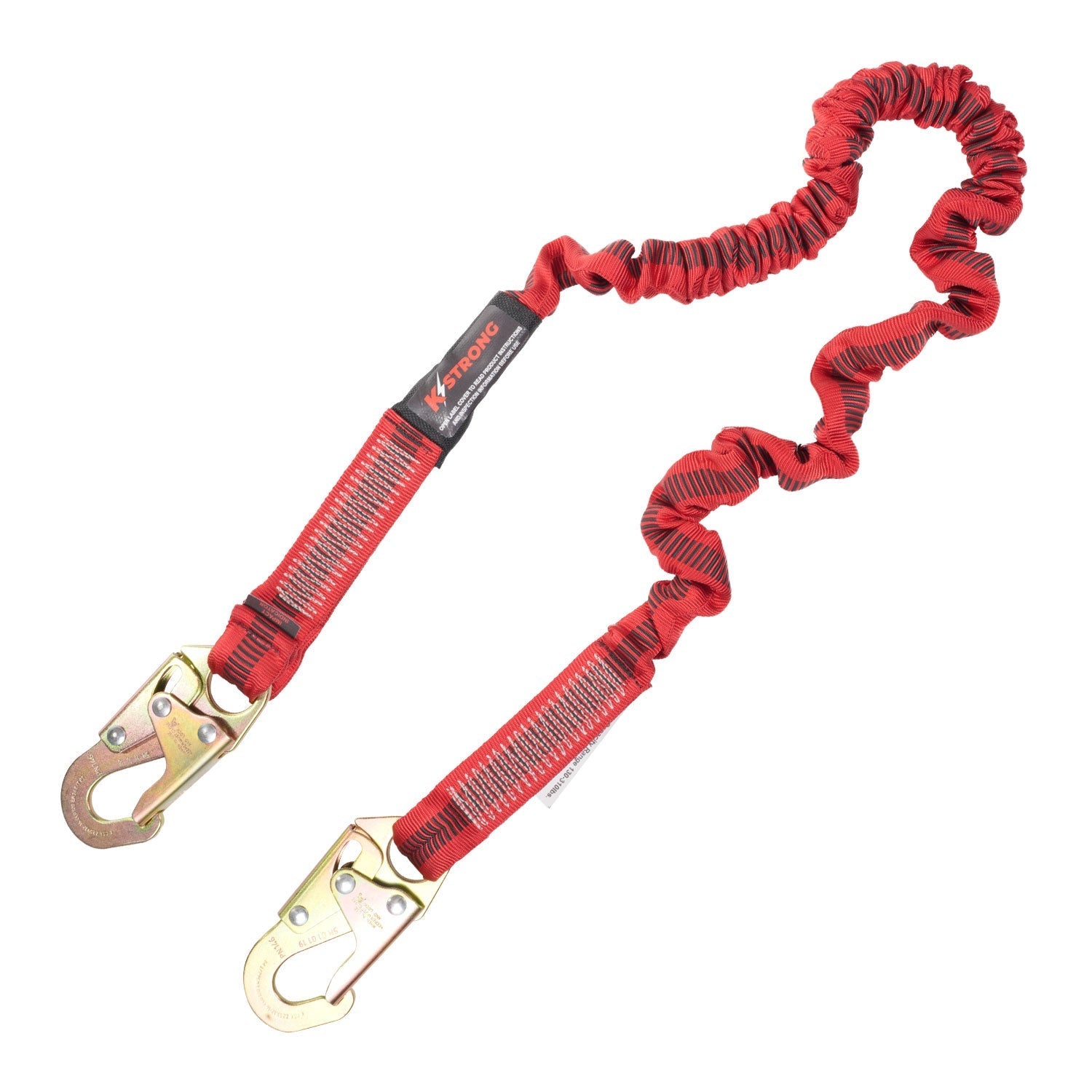 KStrong® 4.5 - 6 ft. Elasticated design shock absorbing lanyard (ANSI)