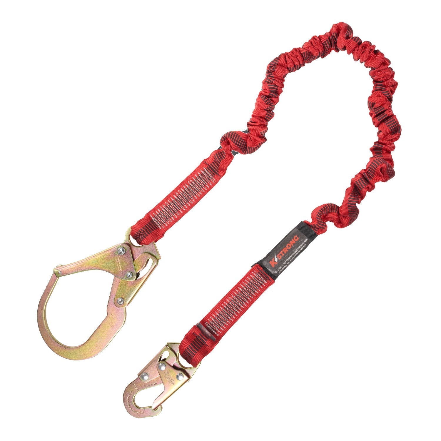 KStrong® 4.5 - 6 ft. Elasticated design shock absorbing lanyard (ANSI)