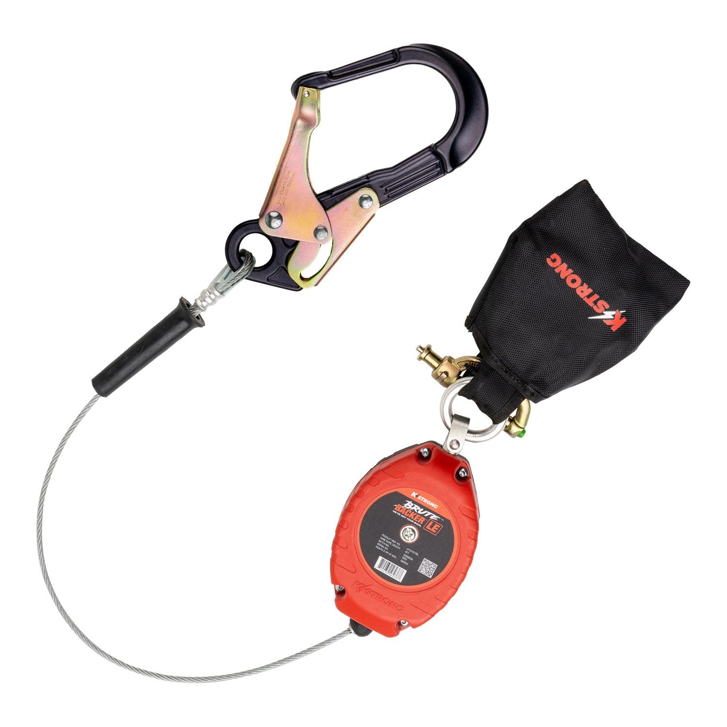 KStrong® BRUTE™ Backer™LE 8.5 ft. Cable Self-Retracting Lifeline