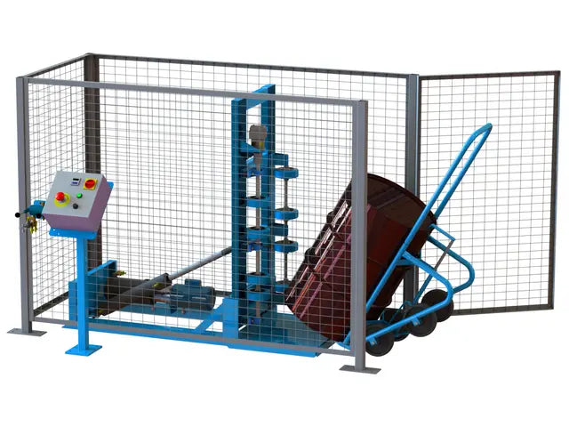 Morse Gated Enclosure w/ Interlock For Use With Model 456-1 (Field Installed) - OSHA REQUIRED
