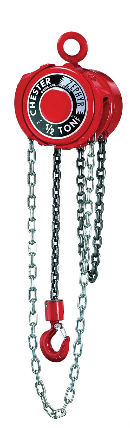 Chester Zephyr Clevis Mount Chain Hoist