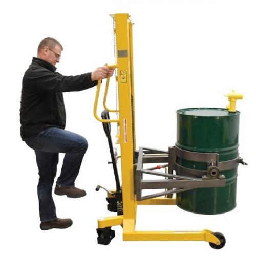 Vestil Economy Portable Drum Lifter, Rotator and Transporter