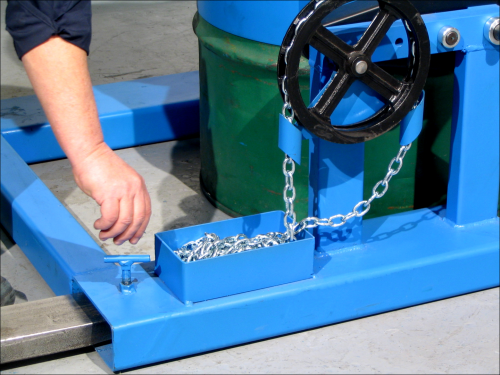 Morse Forklift Drum Turn & Pour Attachment