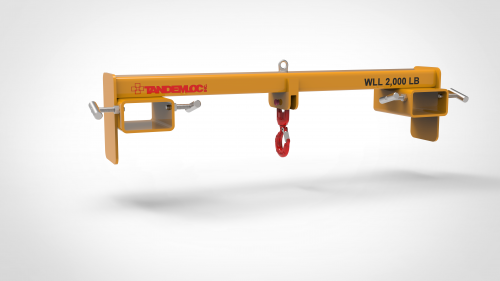 HSI 500lbs Portable Forkpocket Jib Cranes