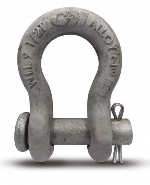 cm Galvanized Round Pin Alloy Anchor Shackles, 3/4inch 7T M352AG