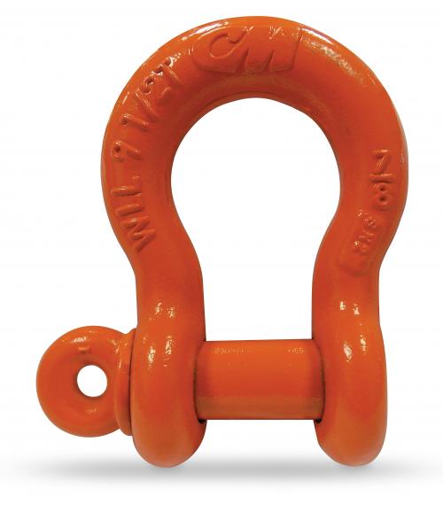 CM Super Strong Anchor Shackles Orange Powder Coated Screw Pin