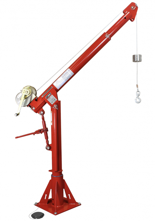 Thern 5PT20 SERIES 2,000lbs Portable Davit Crane with Winch