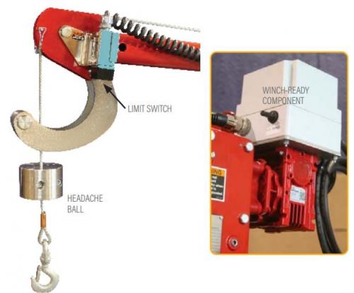 Thern Davit Crane Limit Switch For Power Winches