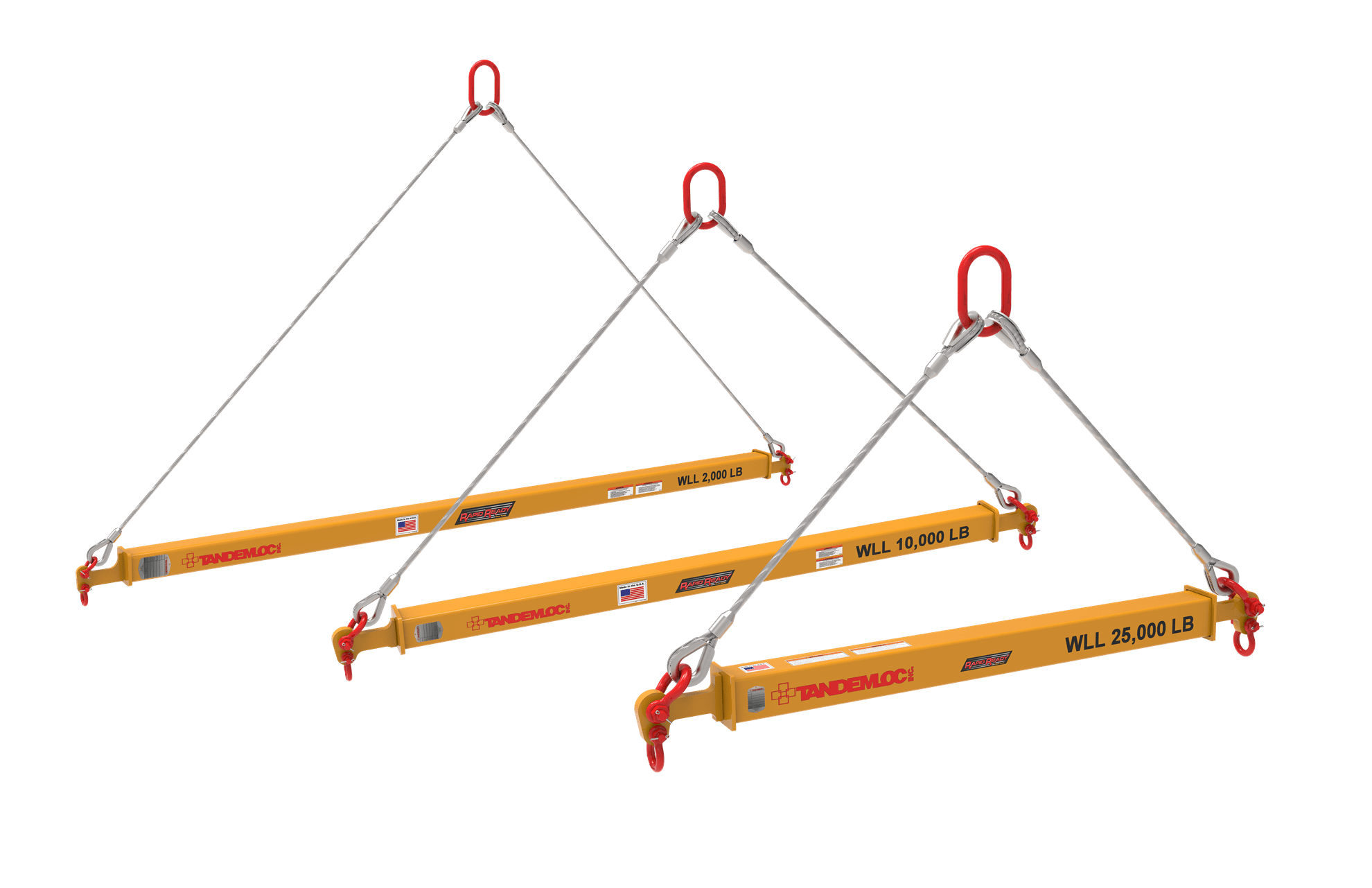 Spreader Beam Rotation Rope Tandemloc Rapid Ready Spreader Beams – Lifting Equipment Store USA