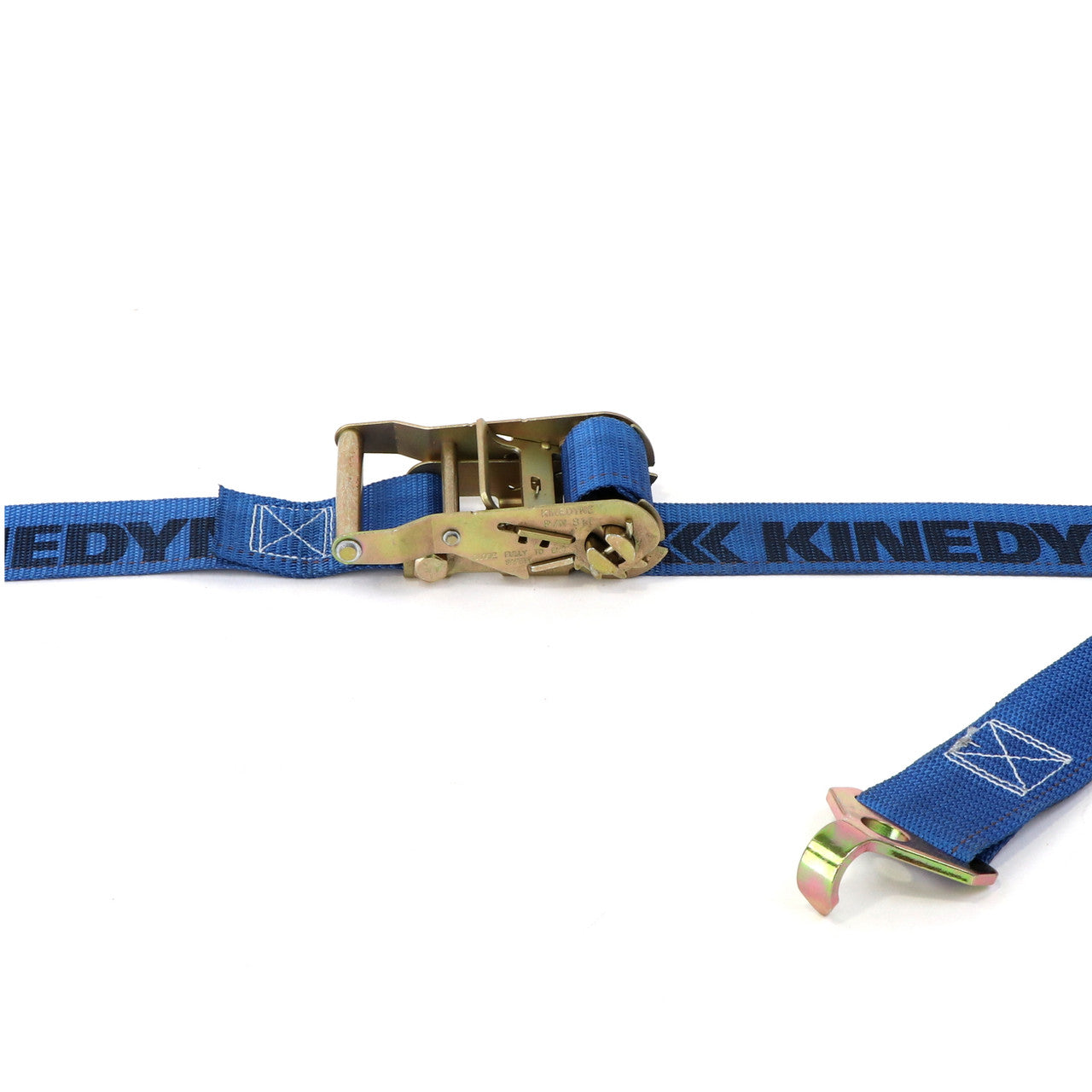 Kinedyne 2" Plate Trailer Hook Logistic Ratchet Strap