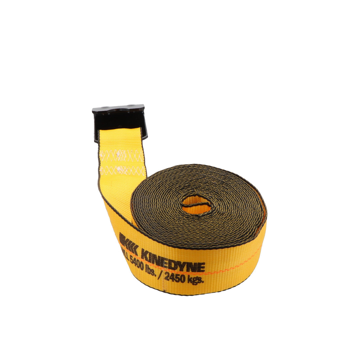 Kinedyne 3" Flat Hook Winch Strap