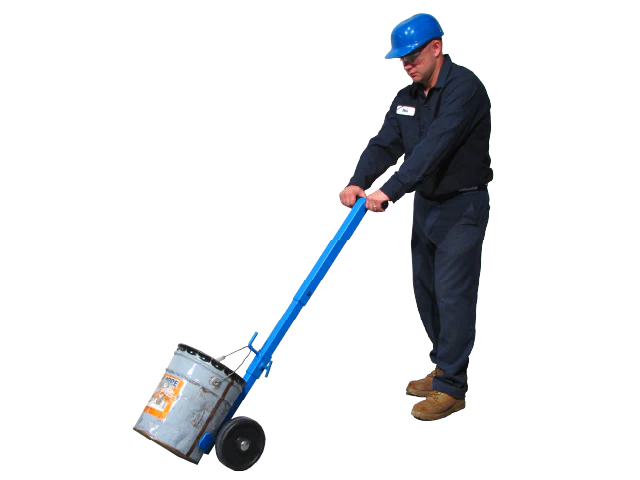 Pail Wheel Morse PailPRO 5-Gallon Pail Truck with Polyolefin Wheels – Lifting ...