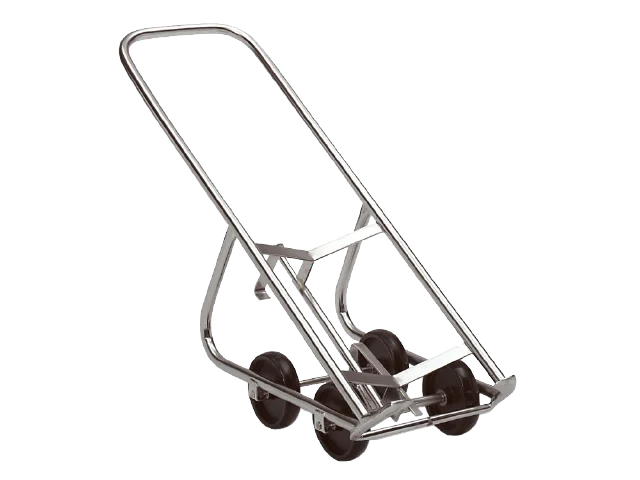 Morse Stainless Steel 4-Wheel Drum Truck