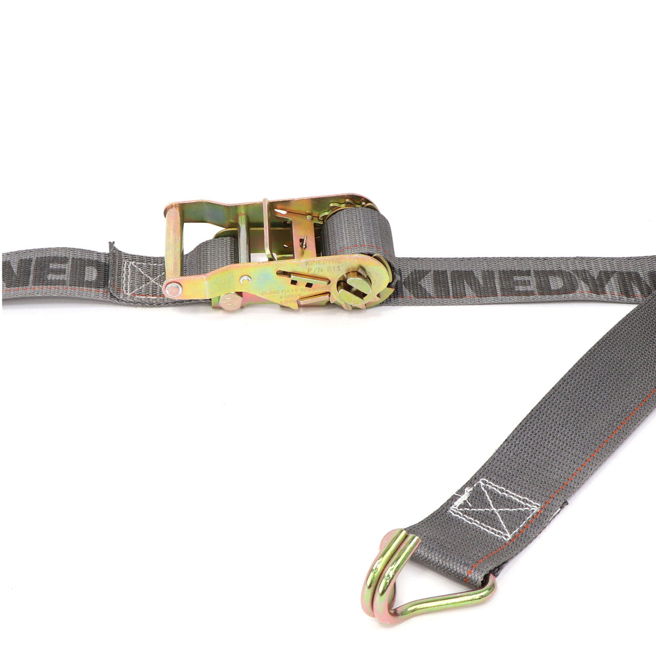 Kinedyne 2" Narrow Wire Hook Logistic Ratchet Strap