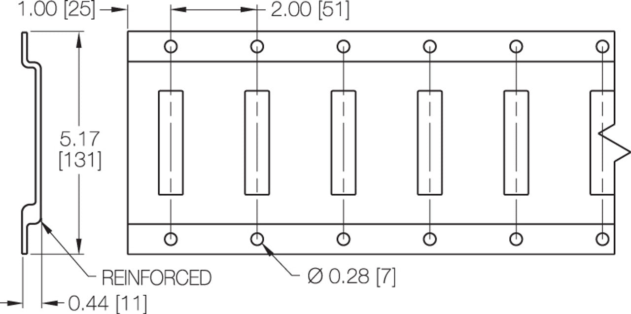 Kinedyne 10' Series A Aluminum Horizontal Logistic Track