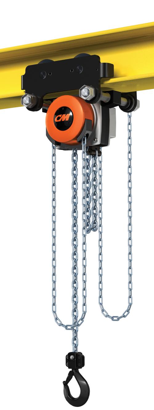 CM Hurricane 360 Integrated Trolley Hoist