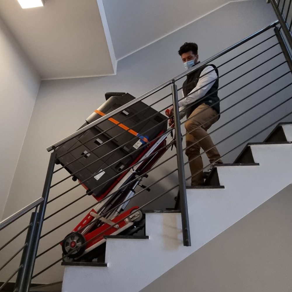 Movex Zonzini Buddy Lift Stair Climber Hand Truck