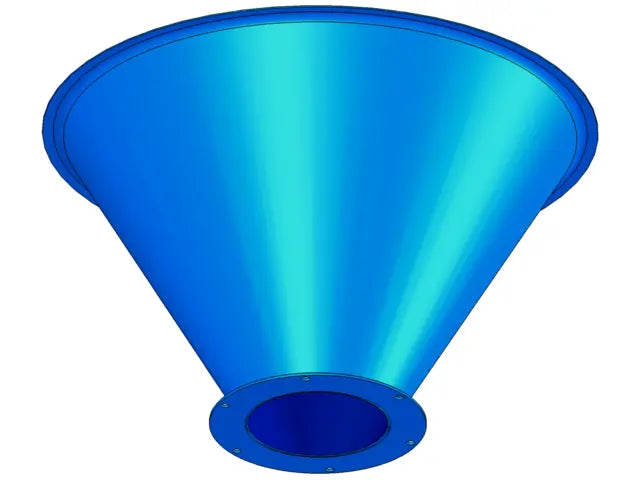 Morse 60º Drum Cone to Control Dry Material Dispensing