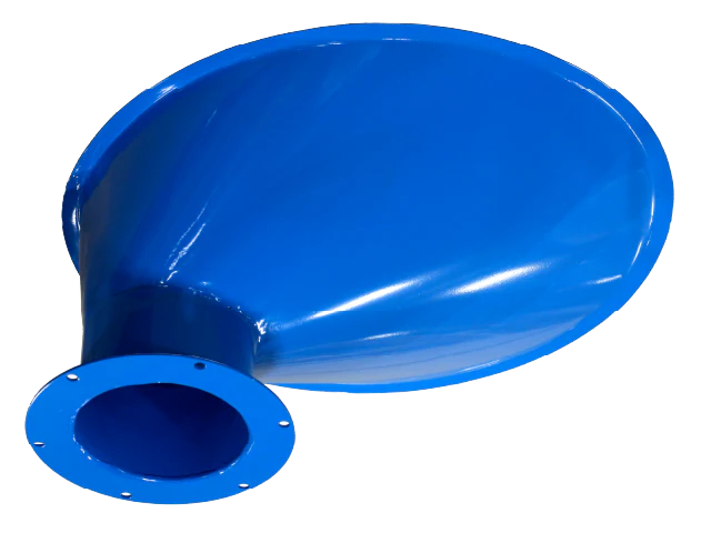 Morse 90ºAsymmetric Drum Cone to Control Dry Material Dispensing