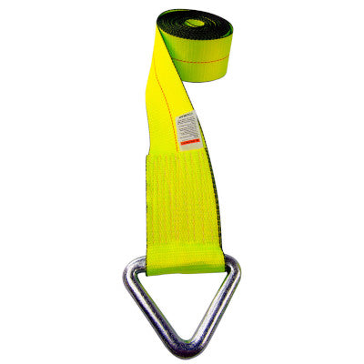 Lift-All Triangle Hi-Viz Load Hugger Tuff-Edge Tiedown Winch Strap 4"