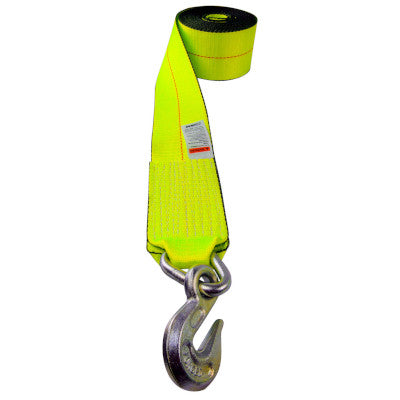 Lift-All Grab Hook Hi-Viz Load Hugger Tuff-Edge Tiedown Winch Strap 4"