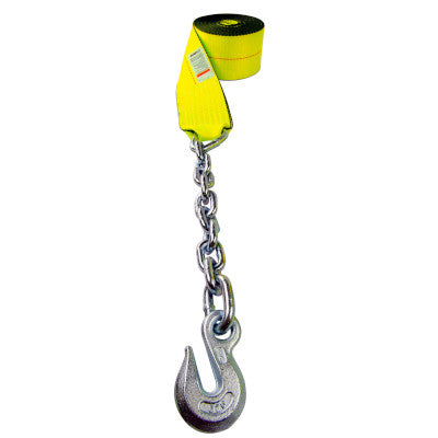 Lift-All Chain Anchor Hi-Viz Load Hugger Tuff-Edge Tiedown Winch Strap 4"