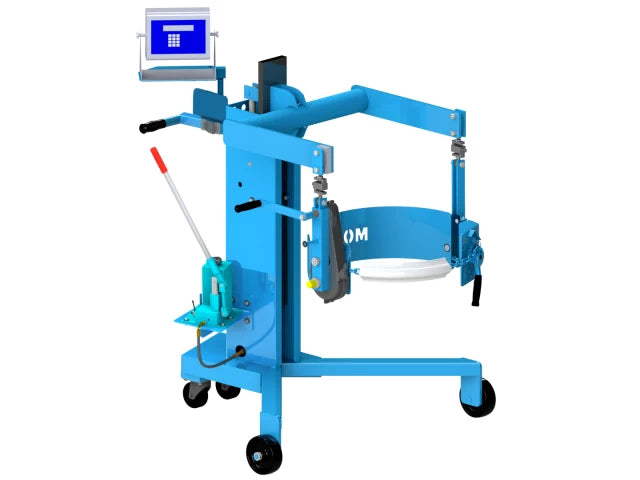 Morse Scale-Equipped Mobile Karrier/Pourer