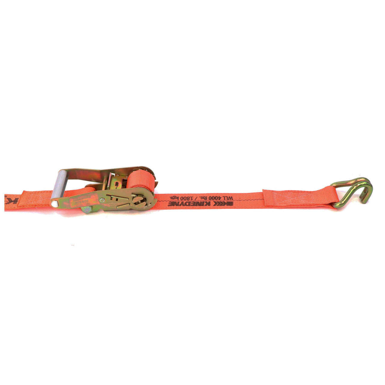 Kinedyne 2" K-FORCE™ Wire Hook Ratchet Strap