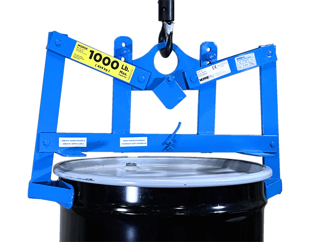 Morse Spark Resistant Verti-Karrier Below Hook Drum Lifter