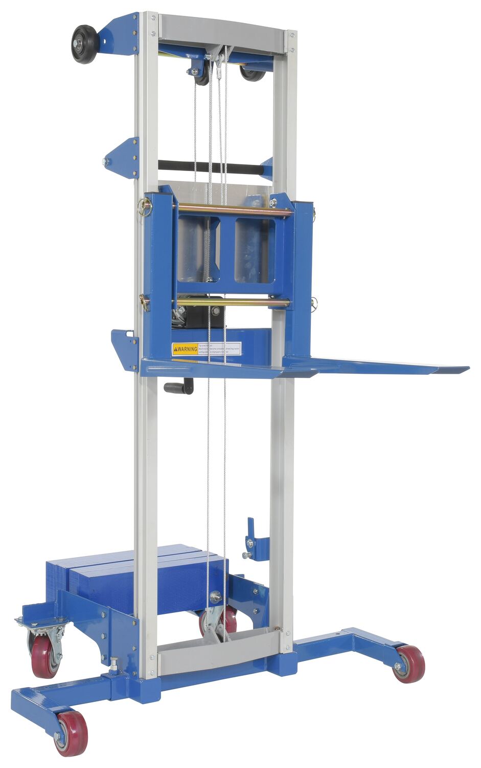 Vestil Lightweight Winch Stacker Truck