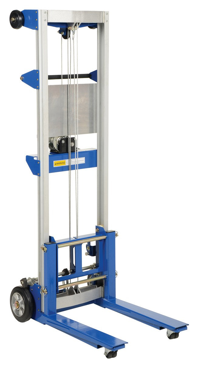 Vestil Lightweight Winch Stacker Truck