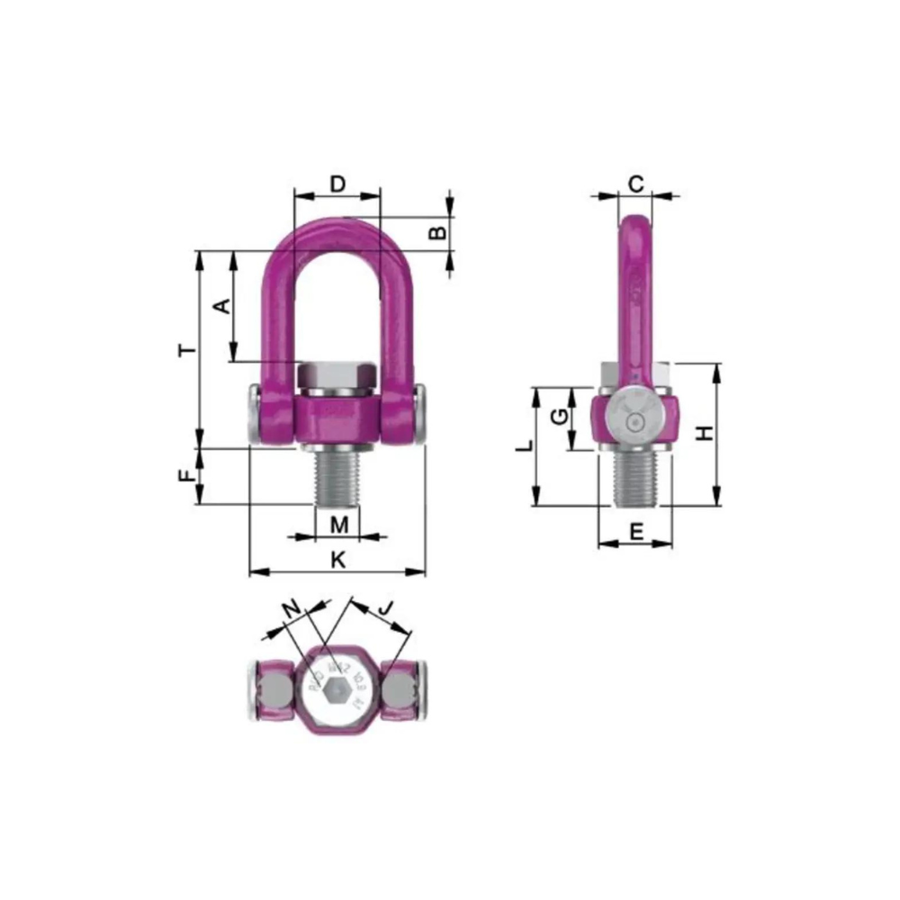 RUD ACP-Turnado Max, Metric Thread